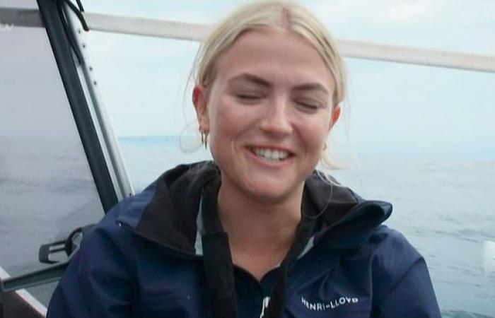 Don’t rock the boat: Lucy Fallon wipes Joe Weller off after...