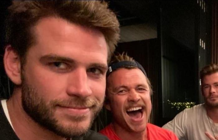 Liam Hemsworth pays tribute to his older brother Luke on the...