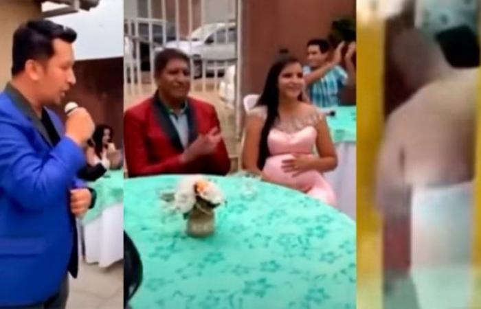 Man shows video and exposes betrayal of woman during baby shower