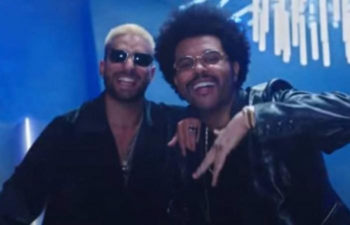 Maluma and The Weeknd release a video clip of the song...