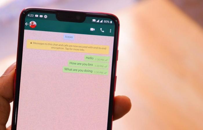 WhatsApp will be able to read your messages when a user...