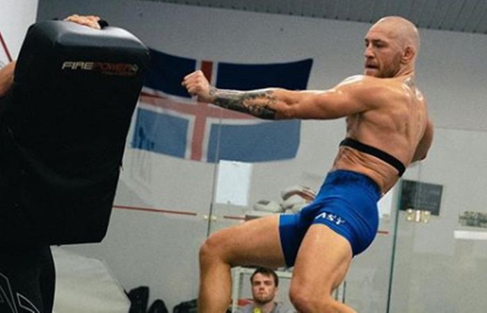 Conor McGregor sends a message to America while the world waits...