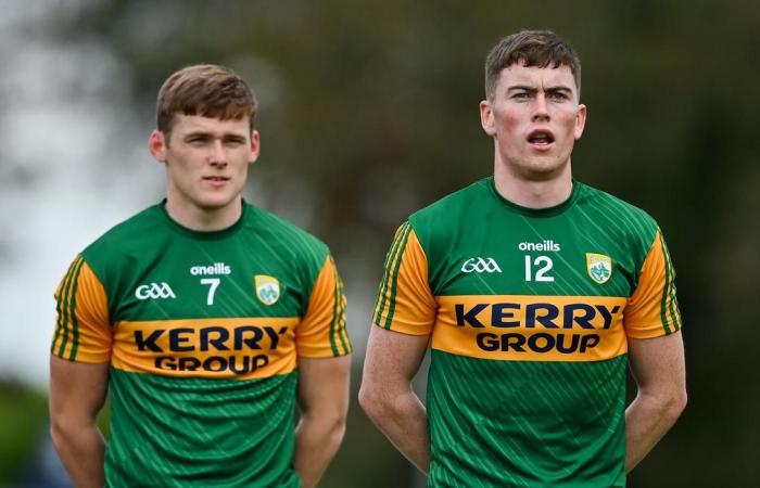 Ronan Buckley is up for the championship debut as the Kerry...
