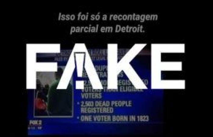 It is #FAKE that there was a recount of votes in...