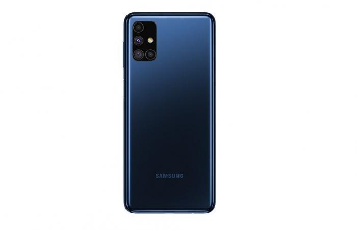 Samsung Galaxy M62 works with 256 GB of internal memory