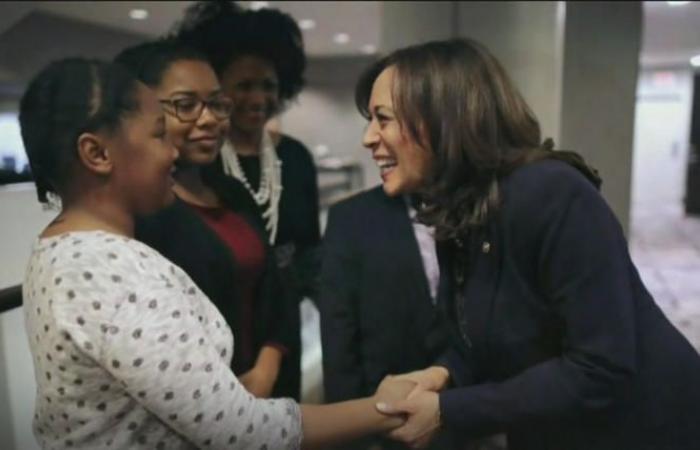 Kamala Harris wins with Biden and will be the first black...