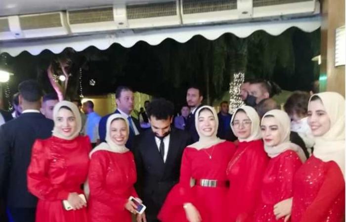 Pictures .. Mohamed Salah celebrates his brother’s wedding hours after his...