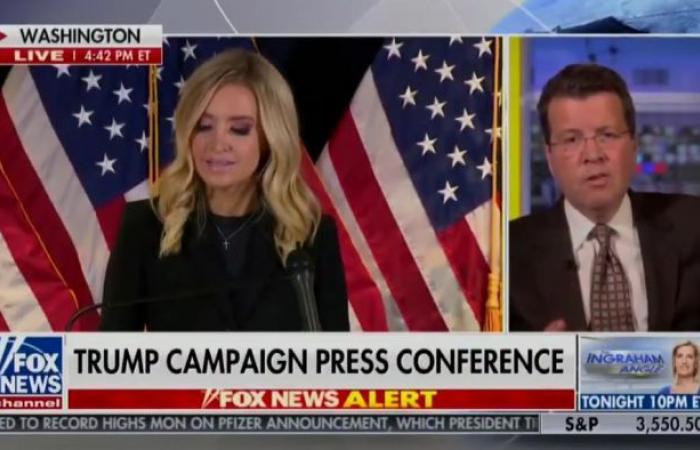 Fox News cuts off White House press conference and reiterates Trump’s...
