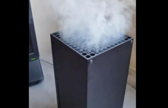 False! Xbox Series X is not heating up and smoking