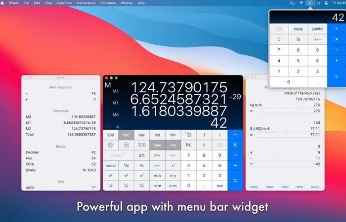 The huge PCalc update adds support for macOS Big Sur and...