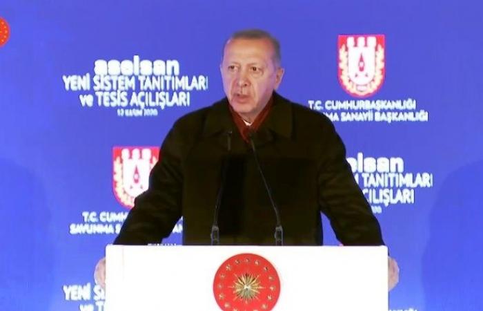 Erdogan announces advanced Turkish systems for electronic warfare