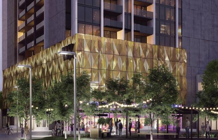 Borrowdale House in Woden could be replaced with a 24-story tower...