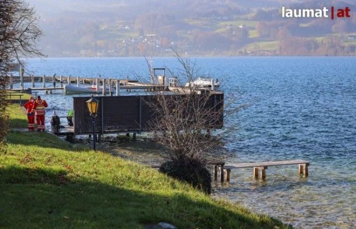 Fatal diving accident in the Attersee near Steinbach am Attersee