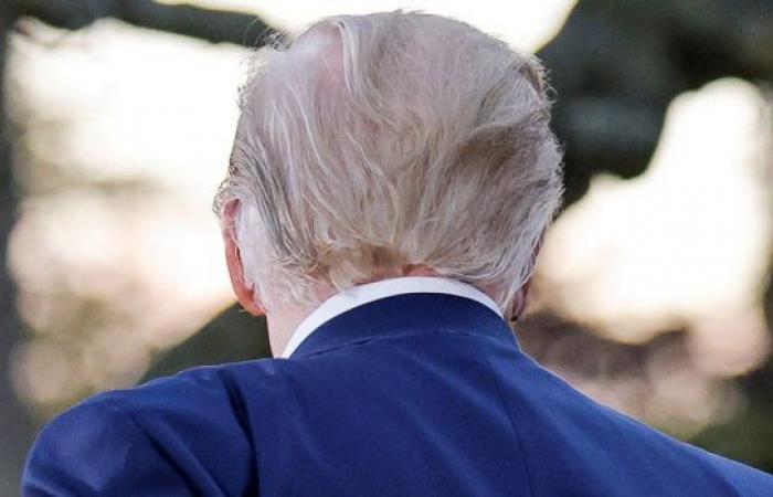 And suddenly Donald Trump has gray hair – world