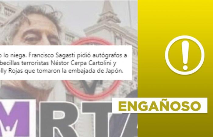 Francisco Sagasti does not support the MRTA: he asked for signatures...