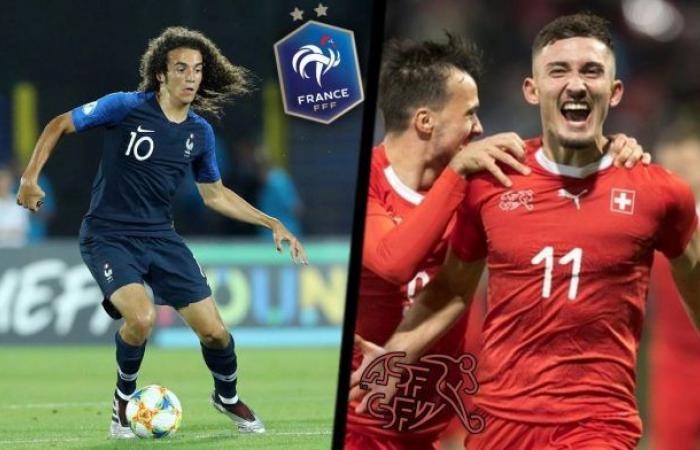 France U21 – Switzerland U21: the official lineups