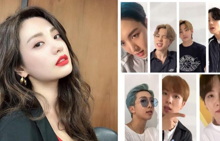 Nana upsets the networks by appearing in video with BTS and...
