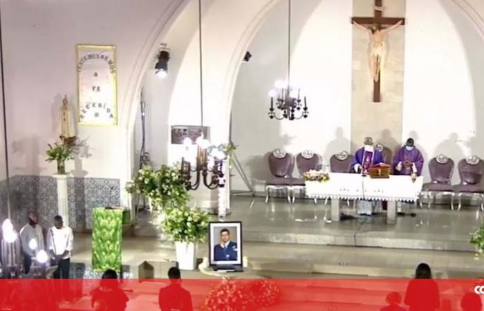 Funeral ceremonies of Sindika Dokolo, husband of Isabel dos Santos, in...