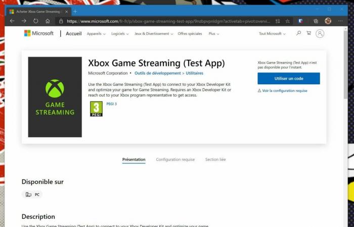 Xbox Game Streaming app appears on Windows 10 in test version
