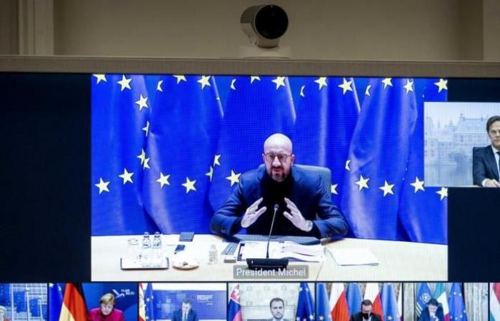 EU conference: embarrassing mistake during video meeting