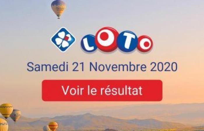 Loto result on Saturday, November 21, 2020: 4 million euros