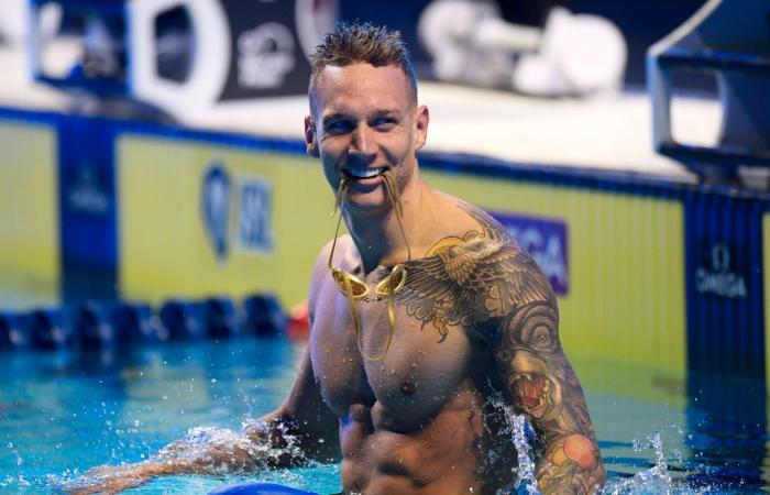 Swimming: Caeleb Dressel swims two world records in 40 minutes