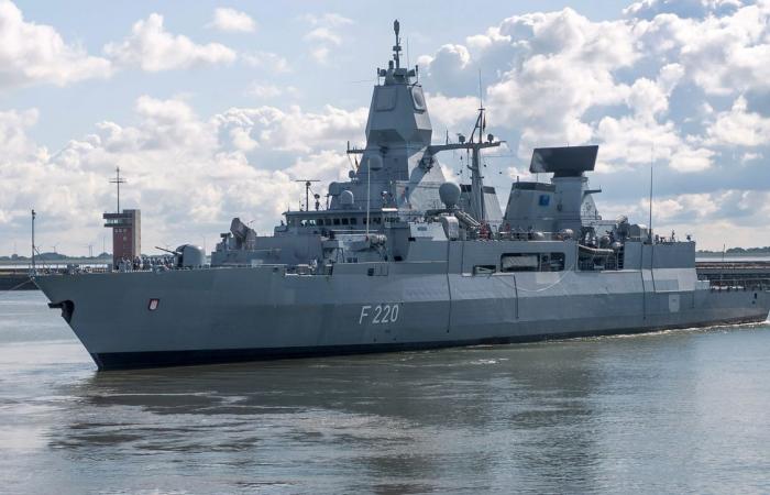 Bundeswehr: Frigate “Hamburg” stops Turkish freighter off Libya