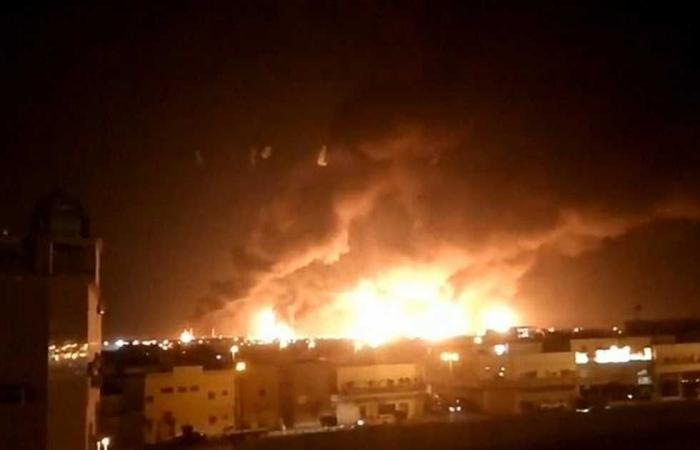 Saudi Arabia: A fire in a fuel tank north of Jeddah...