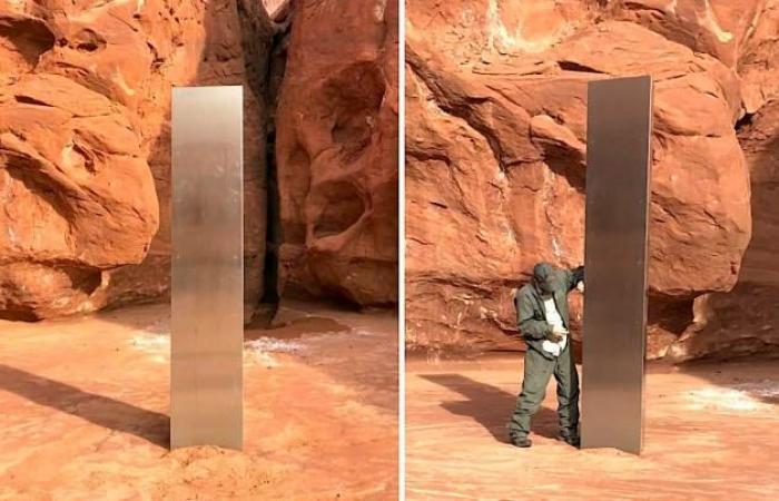 Biologists find mysterious metal “monolith” in Utah