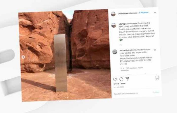 mysterious metal column found in remote Utah