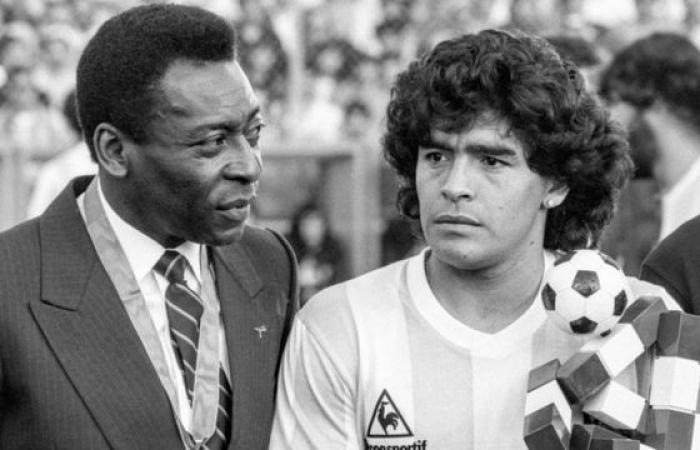 How the rivalry between Maradona and Pele was born – and...