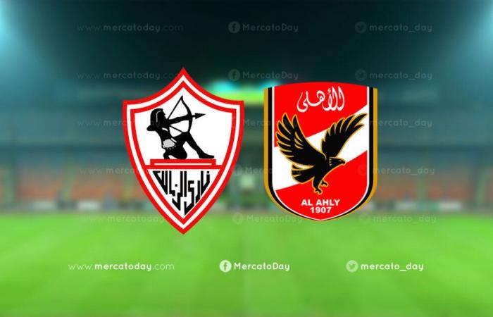 The channels for the Al-Ahly and Zamalek match in the African...