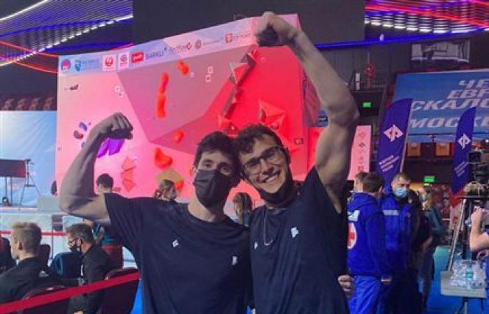Shamla and Haznov advanced to the finals in Europe by climbing