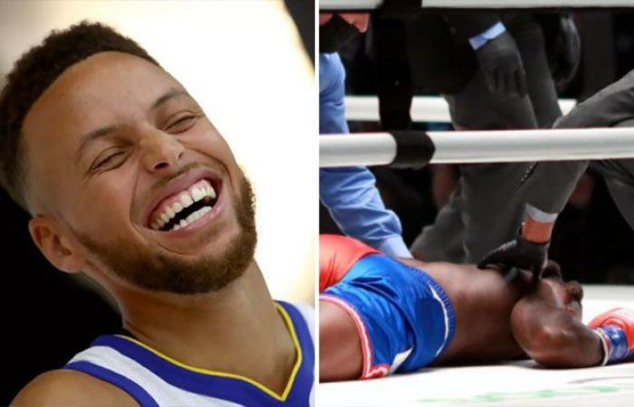 Steph Curry finishes Nate Robinson after his loss!