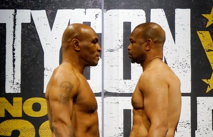 Mike Tyson vs. Roy Jones Jr .: Duel of boxing grandpas...