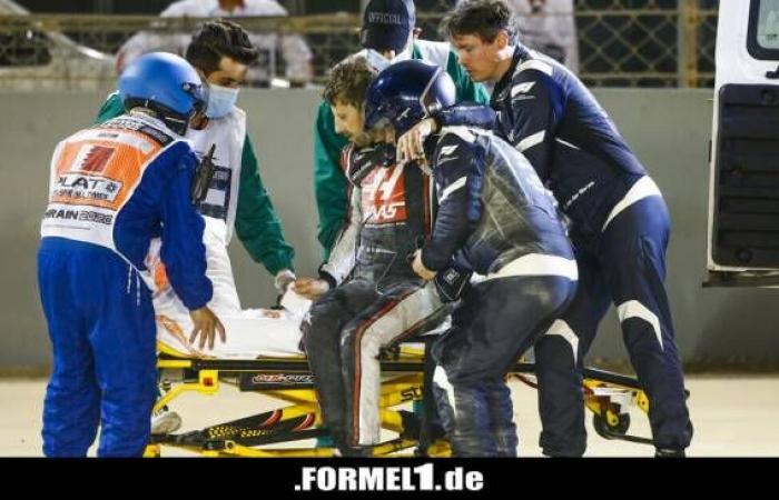 Lewis Hamilton: “I’m grateful that the guardrail didn’t behead Grosjean”