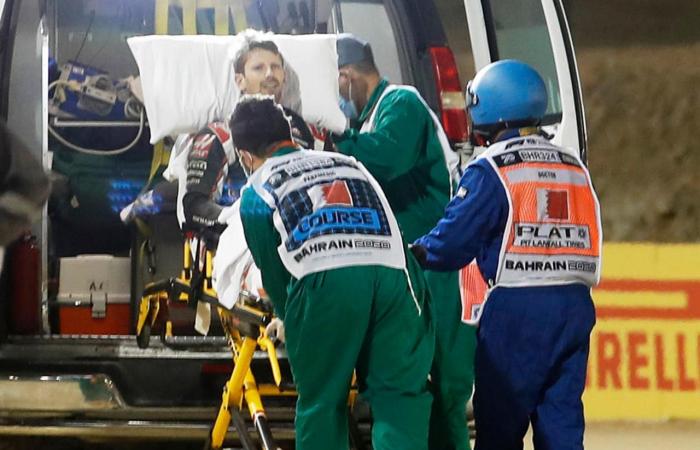 Romain Grosjean accident: he suffered a shock equivalent to 53 times his weight