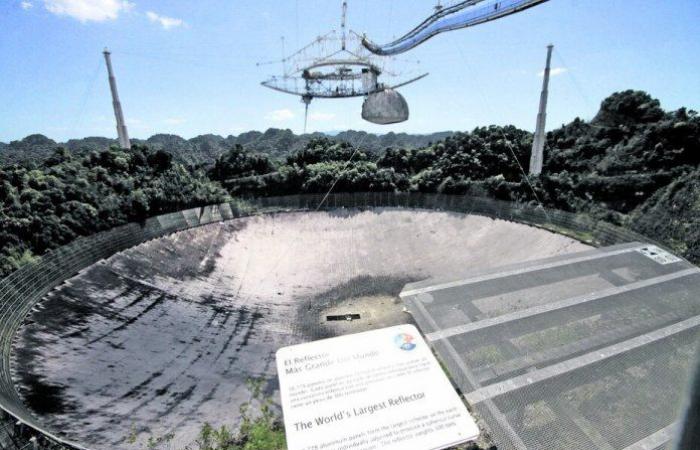 The Seismic Network registered a tremor seconds before the collapse of the Arecibo radio telescope