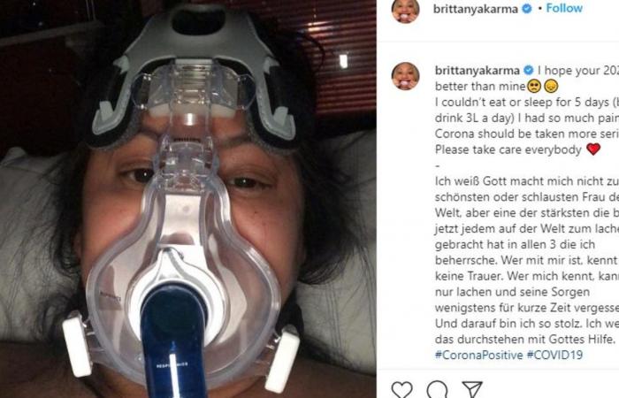 Brittanya Karma: Hamburg influencer dies after corona infection