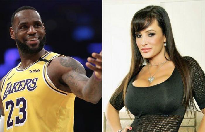 LeBron James complimented by a pornstar