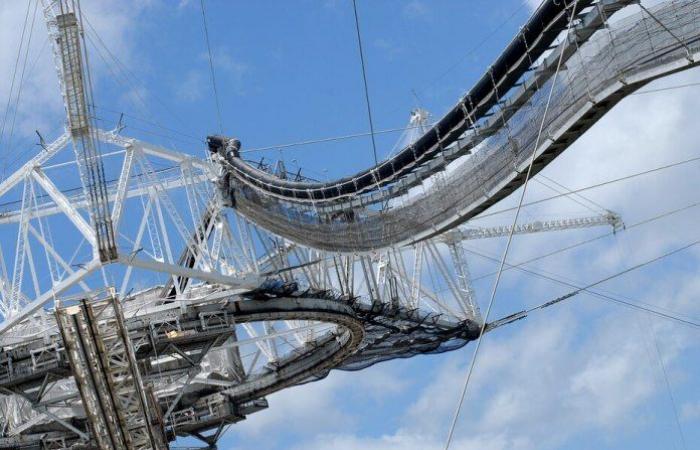 The Seismic Network registered a tremor seconds before the collapse of the Arecibo radio telescope