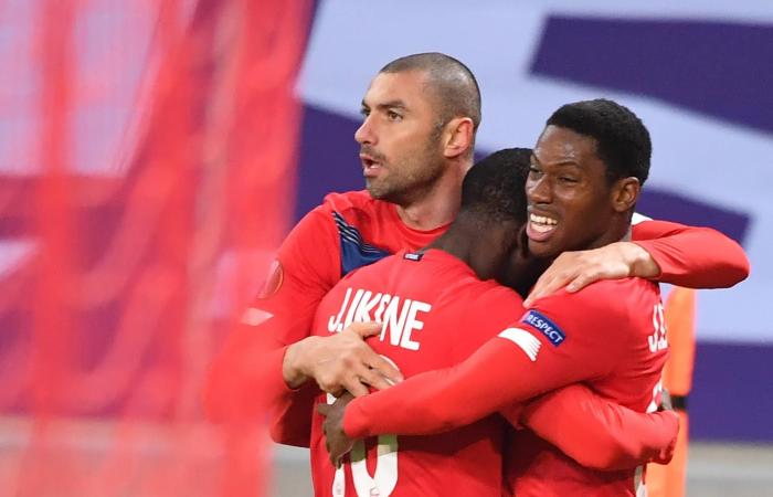 Lille qualified for the round of 16 after their success against Sparta Prague (2-1)