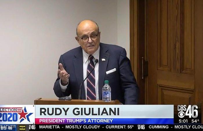 Rudy Giuliani Gives Video “Evidence” of Georgia Election Fraud to Senate...