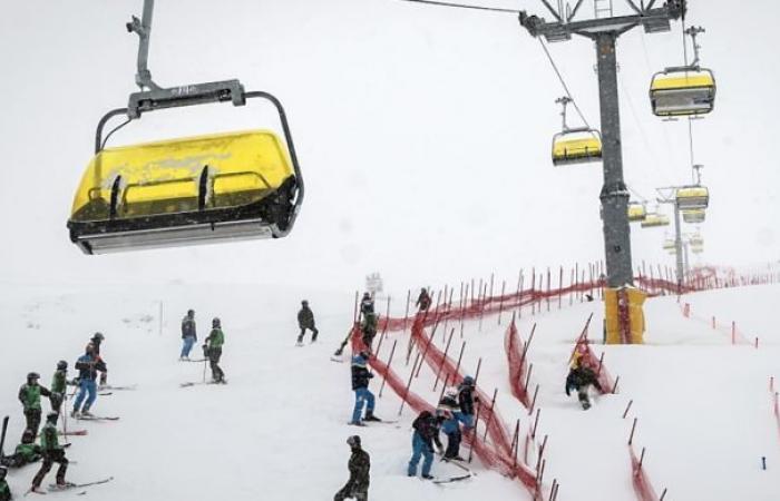 The men’s giant slalom in Santa Caterina has been postponed to...