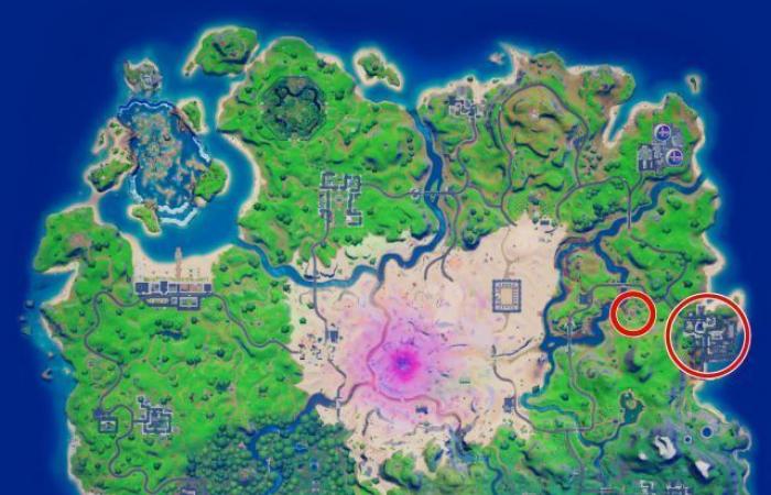 Where are the car parts in Fortnite Season 5?