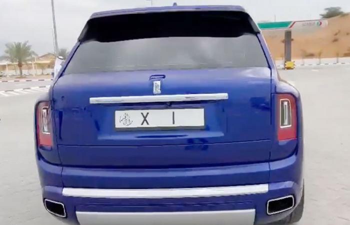 VIDEO: Chinese businessman buys Rolls Royce for his special number X 1 in Ras Al Khaimah