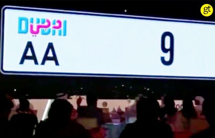 VIDEO: RTA auctions AA9 number plate for Dhs38m to support 100 Million Meals campaign