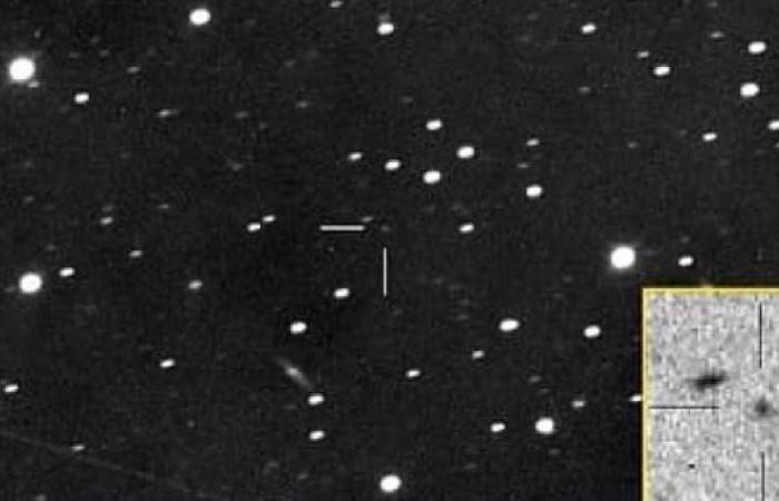 The discovery of a new comet that may be seen with...