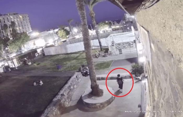 Scary video.. an Israeli woman was killed in a strange way