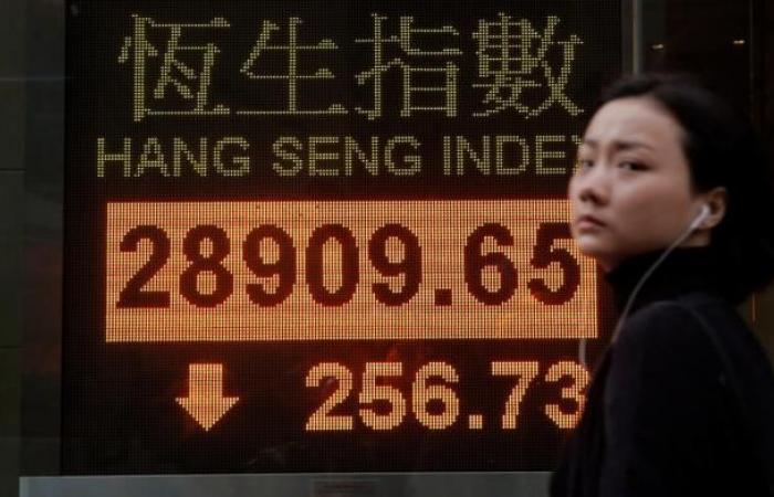 Hong Kong’s Hang Seng plunges 4% as Evergrande shares fall 17%...